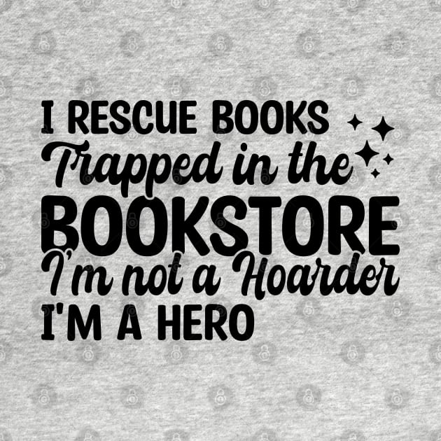 I Rescue Books Trapped In The Bookstore by Blonc